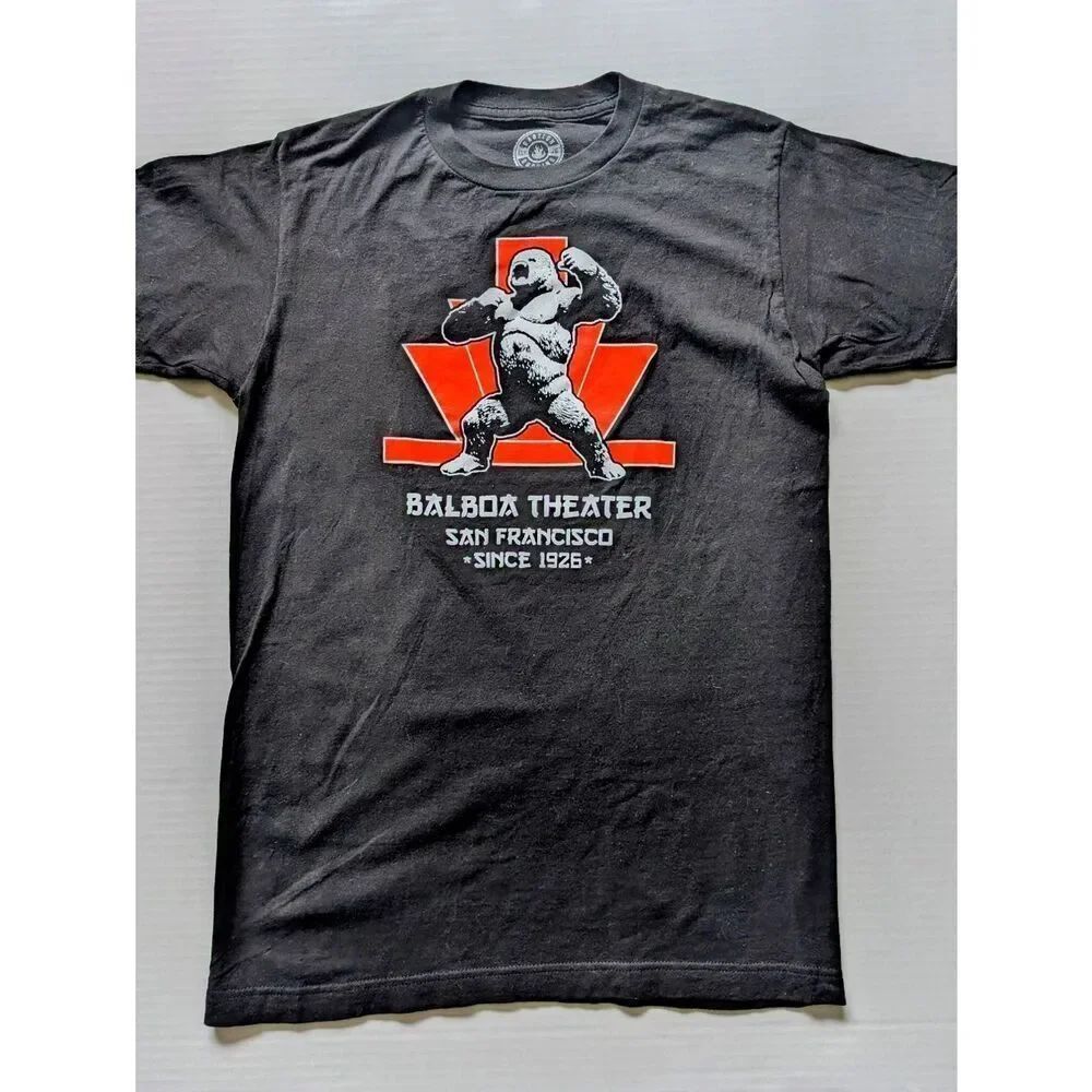 Babylon Burning Theater Black Cotton Tee/T Shirt | Mens Size Small